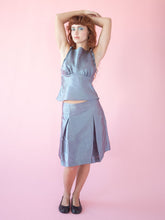 Celeste Skirt - Opal Blue