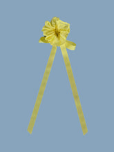 Eyelet Peplum Scrunchie - Butter