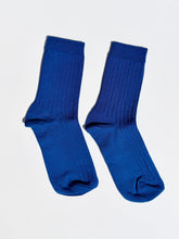 Her Socks - Cobalt