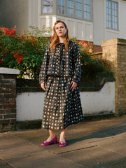 Wimbledon Top - Noir Garden