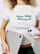 Cotton Tee - Career Status: between jobs