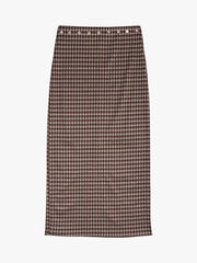 Sammy Skirt - Cocoa Plaid