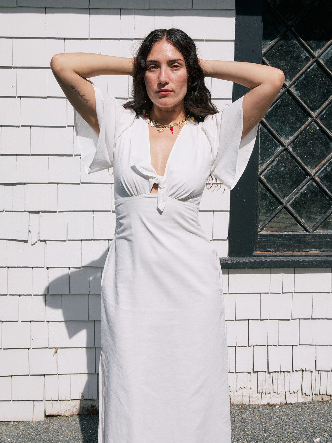 Jess Dress - Dove