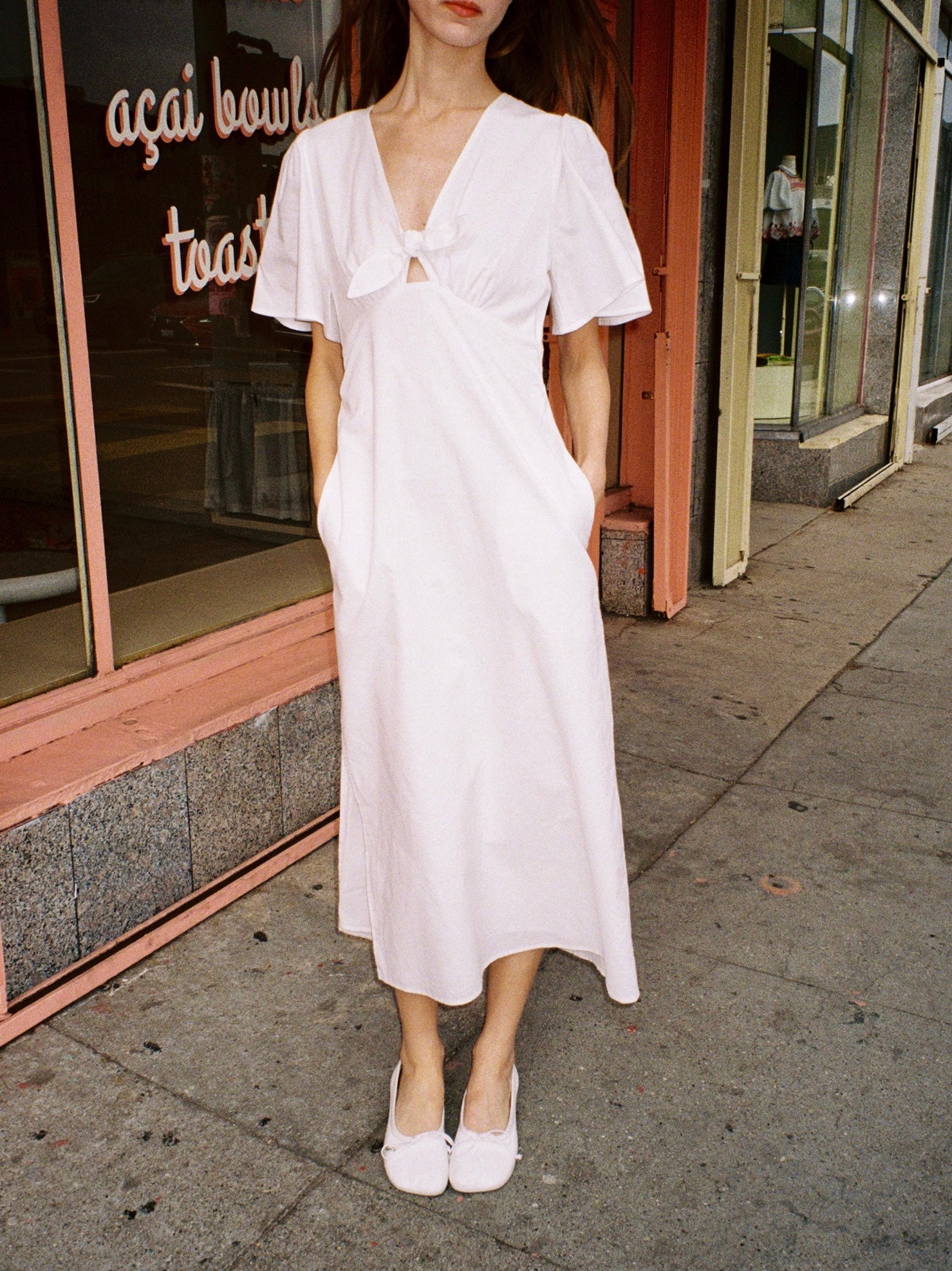 Jess Dress - Dove