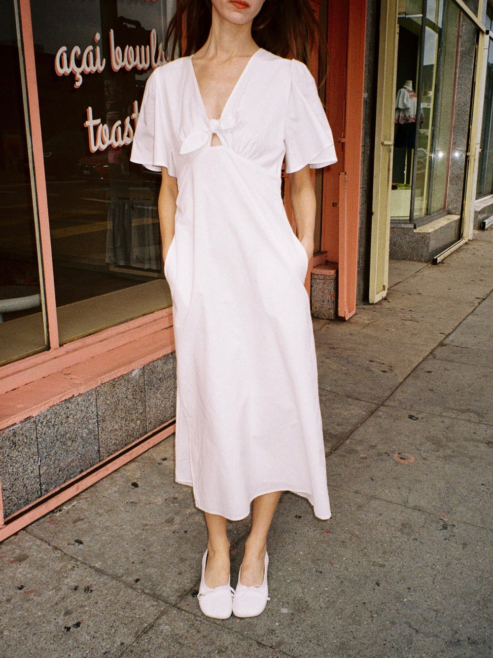 Jess Dress - Dove