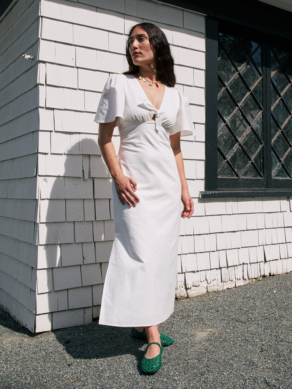 Jess Dress - Dove