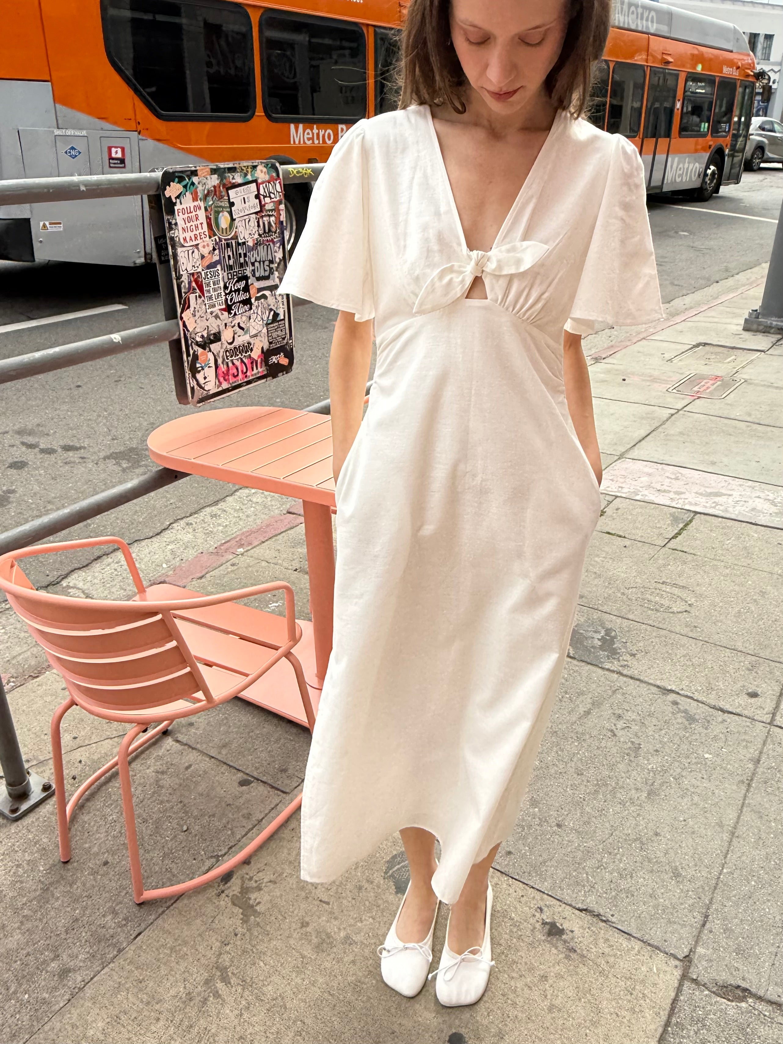 Jess Dress - Dove
