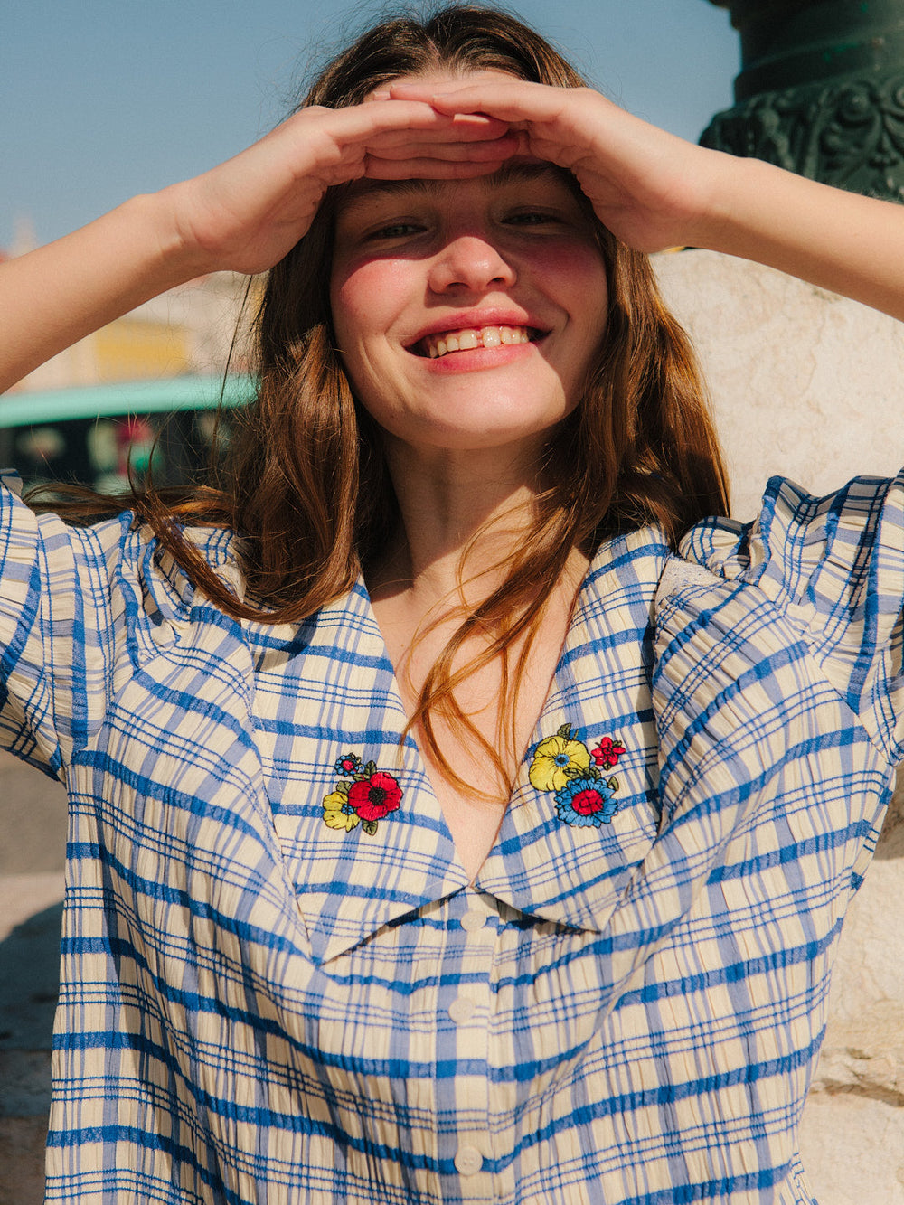 Sam Top - Cornflower