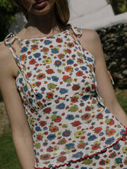 Lucy Top - Primary Floral
