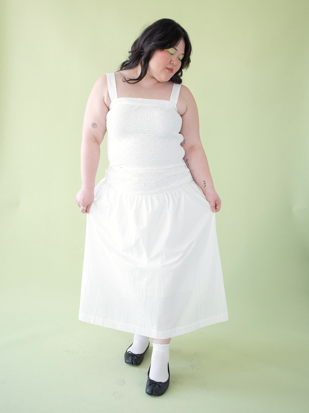Ruby Skirt - Chalk