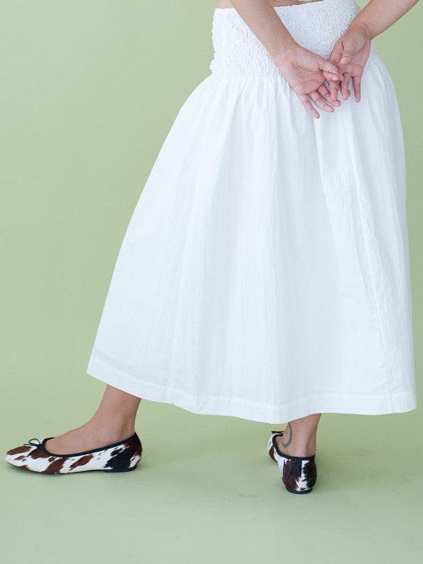 Ruby Skirt - Chalk