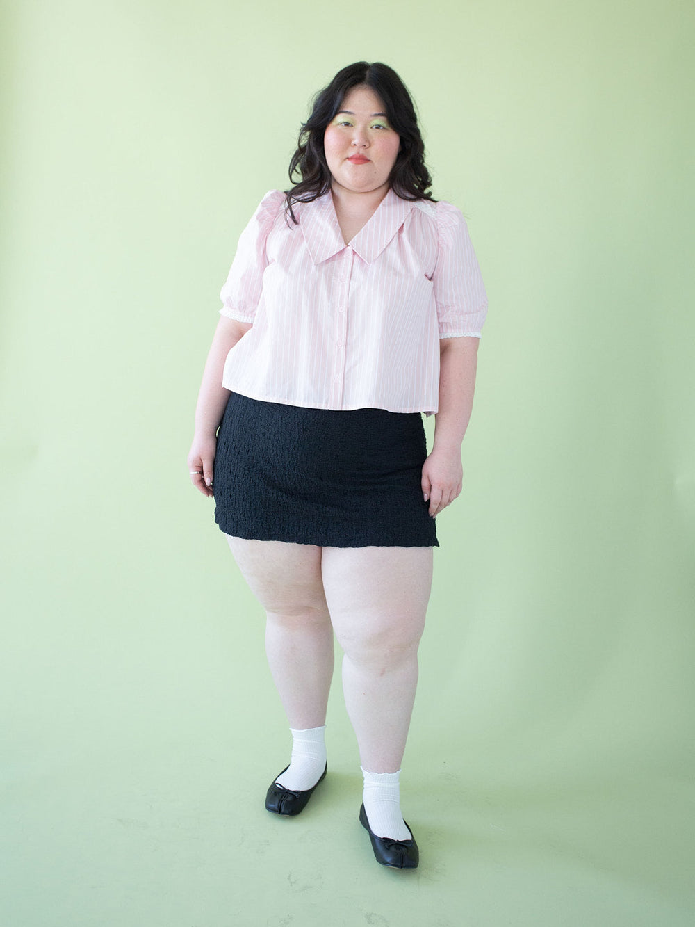 Sam Top - Petal Stripe