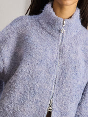 Gemma Zip Up - Cornflower
