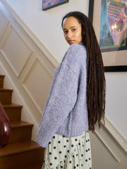 Gemma Zip Up - Cornflower