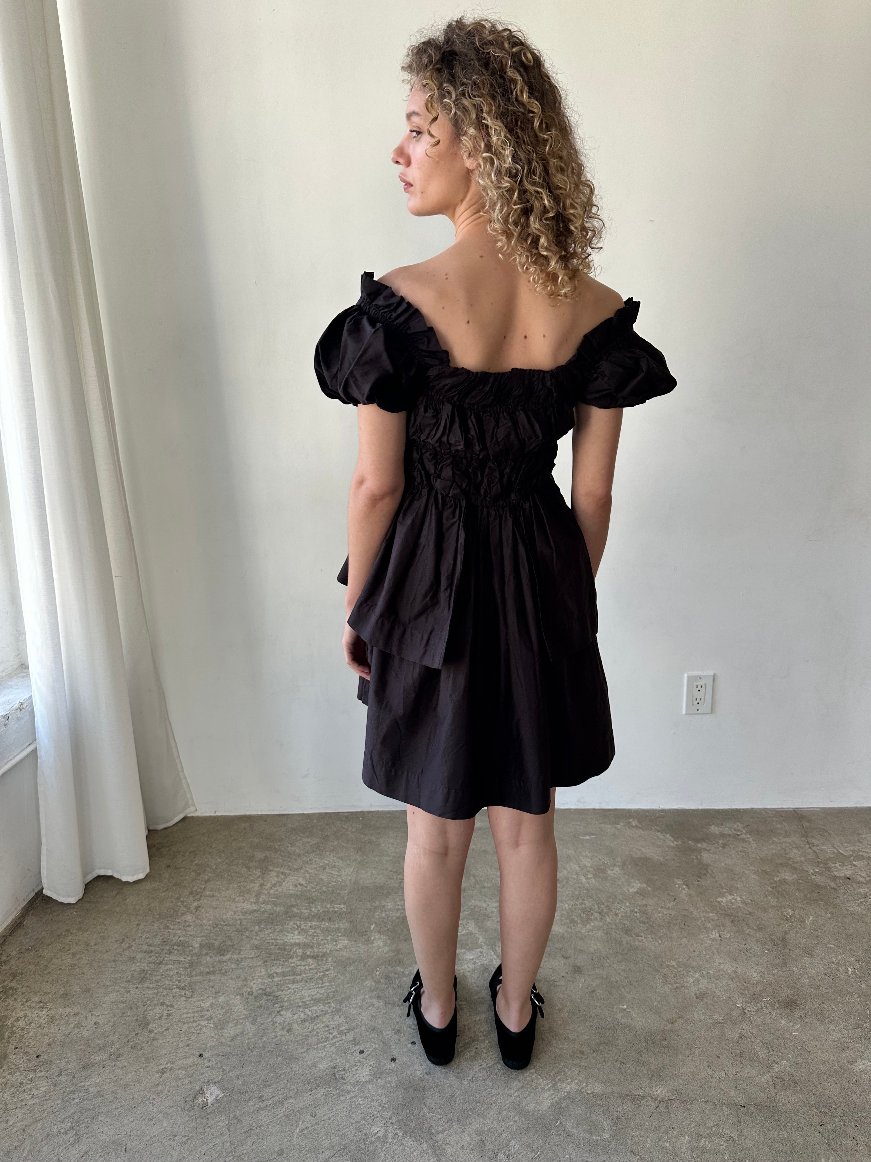 Lyza Mini Dress - Black