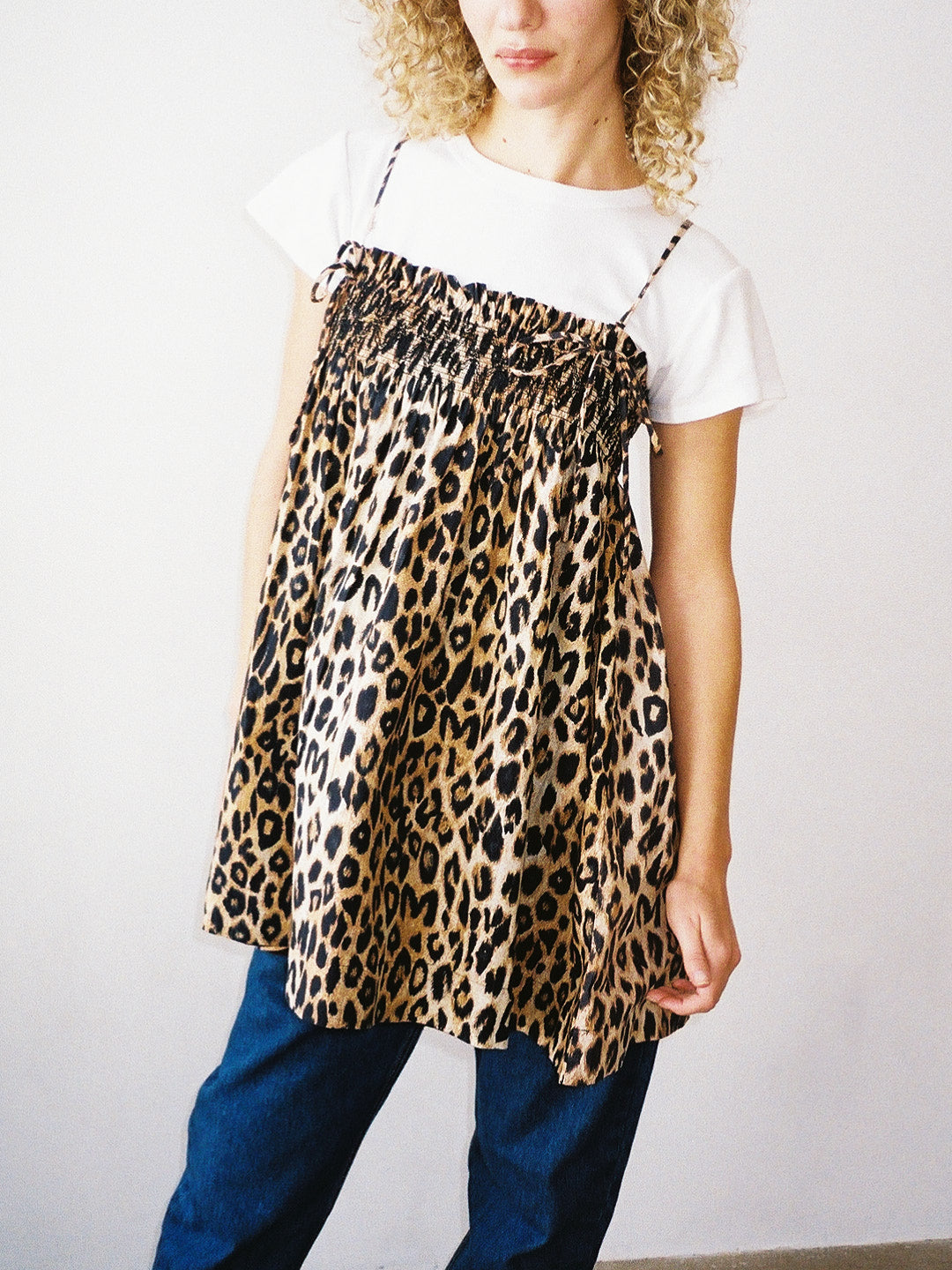 Lilo Mini Dress - Leopard