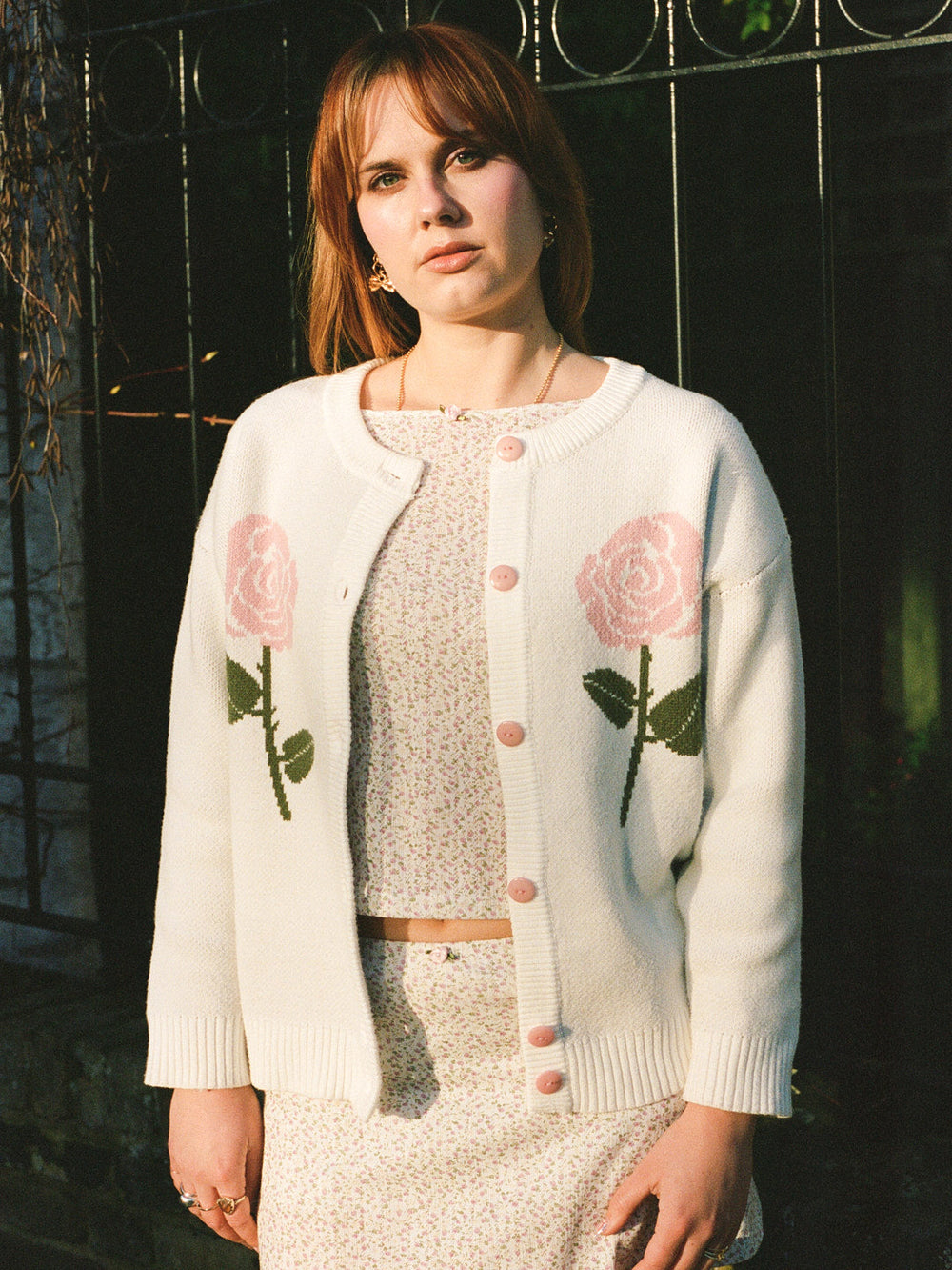 Lauda Cardi - Arden Roses