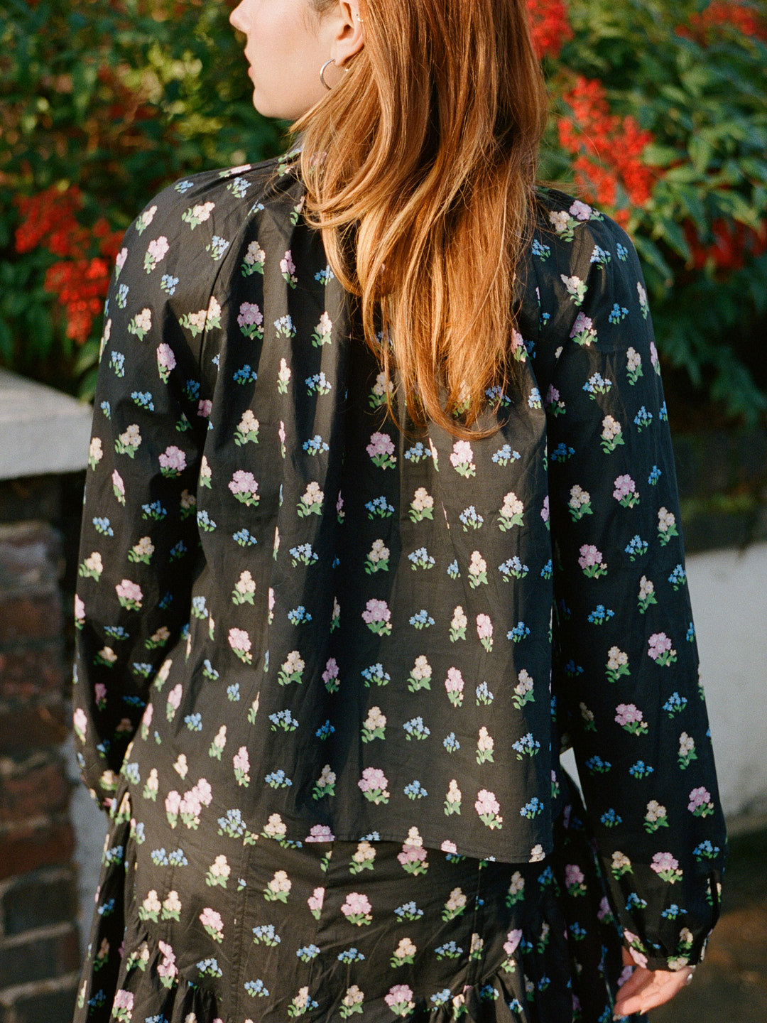 Wimbledon Top - Noir Garden