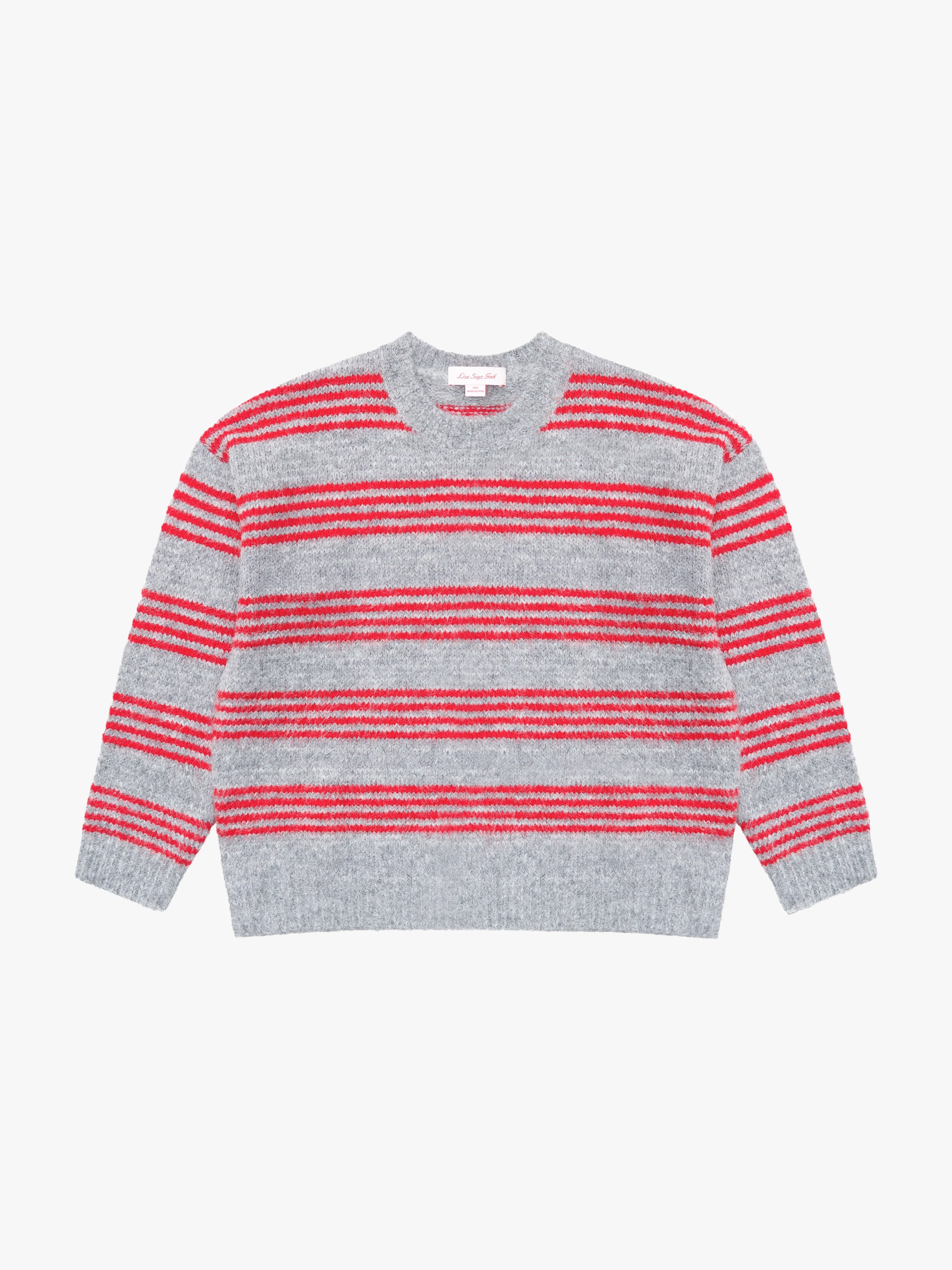 Bronte Sweater - Grey Stripe