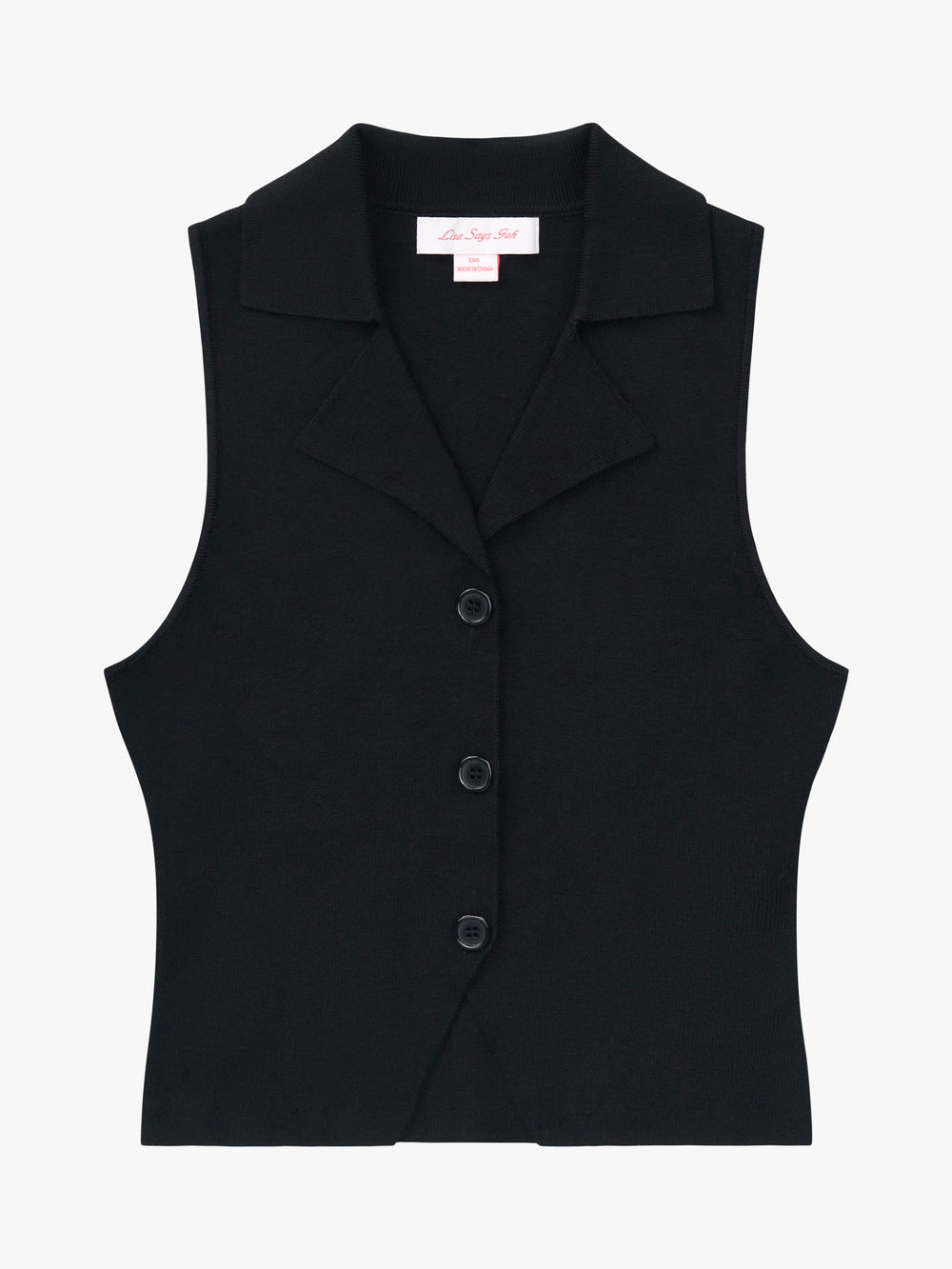 Max Sweater Vest - Black