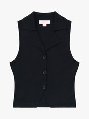Max Sweater Vest - Black