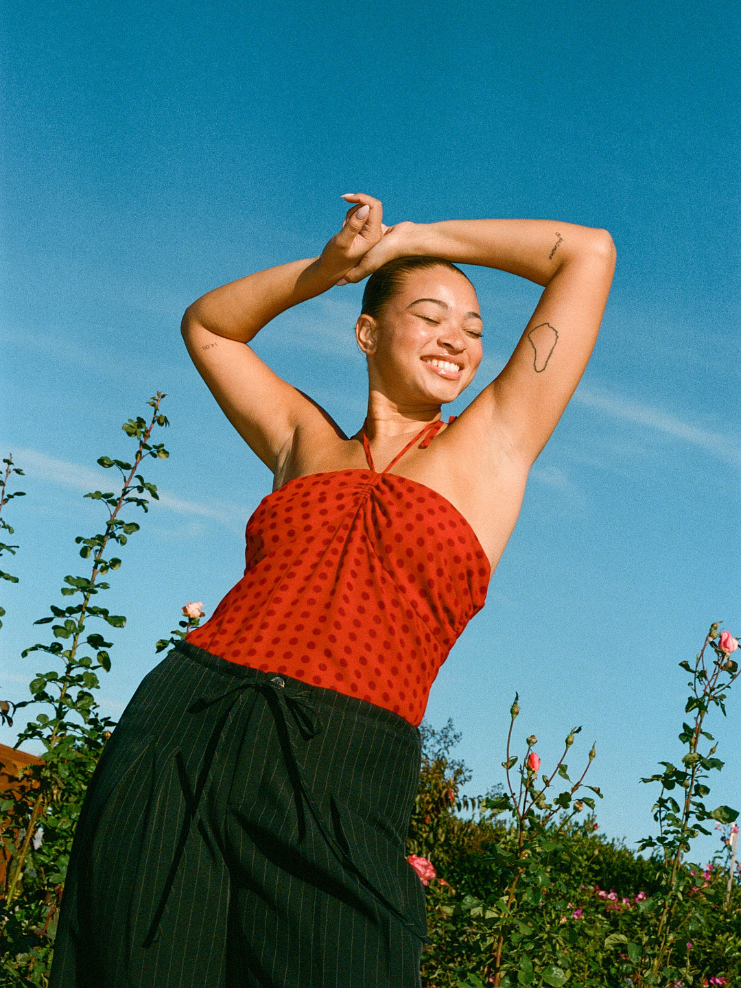 Suki Top - Red Dot