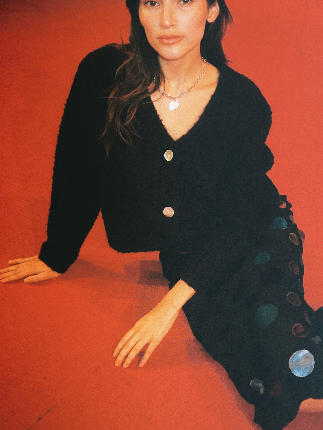 Issa V-Neck Cardi - Black
