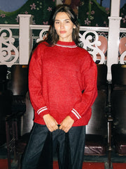 Shani Sweater - Cherry