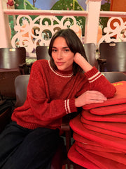 Shani Sweater - Cherry