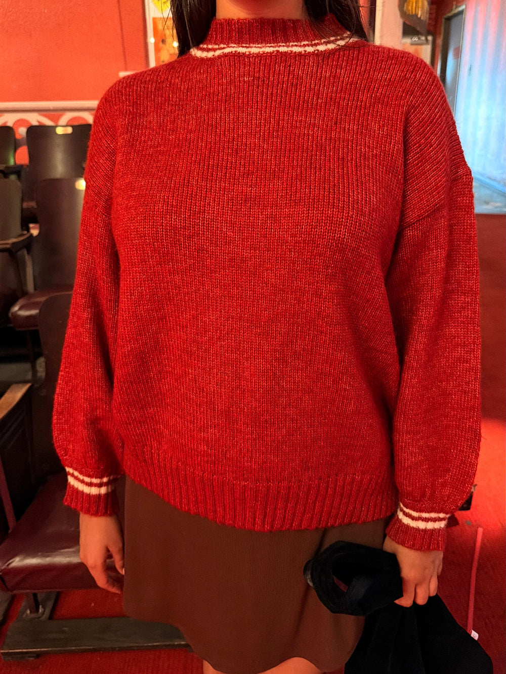 Shani Sweater - Cherry
