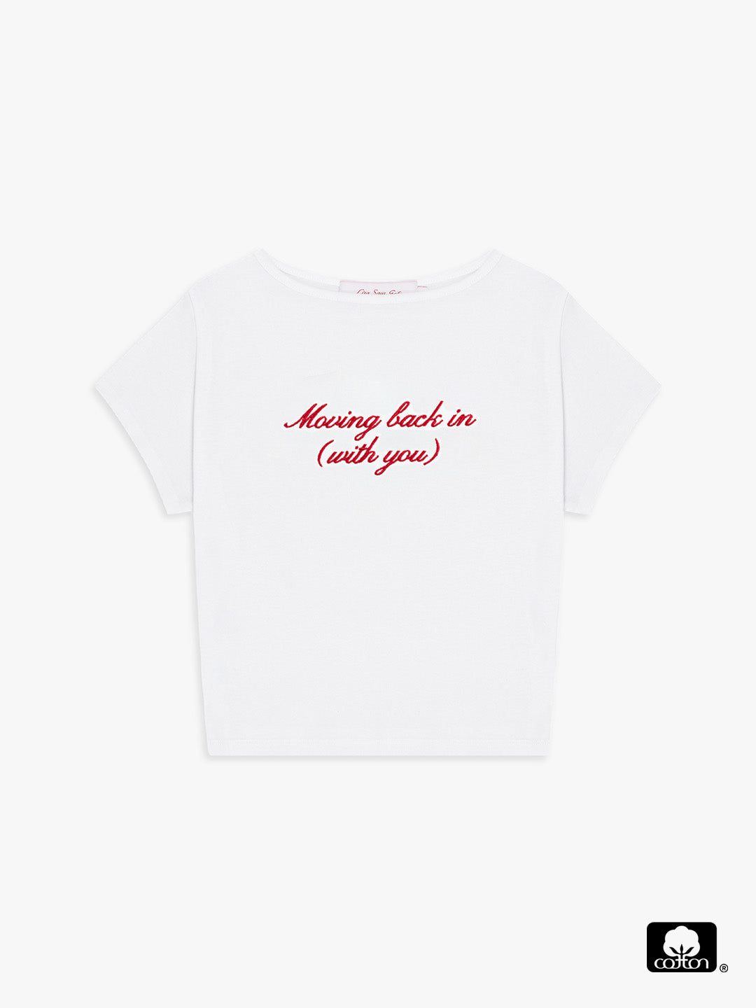 Cotton Tee - Moving back in (with you)