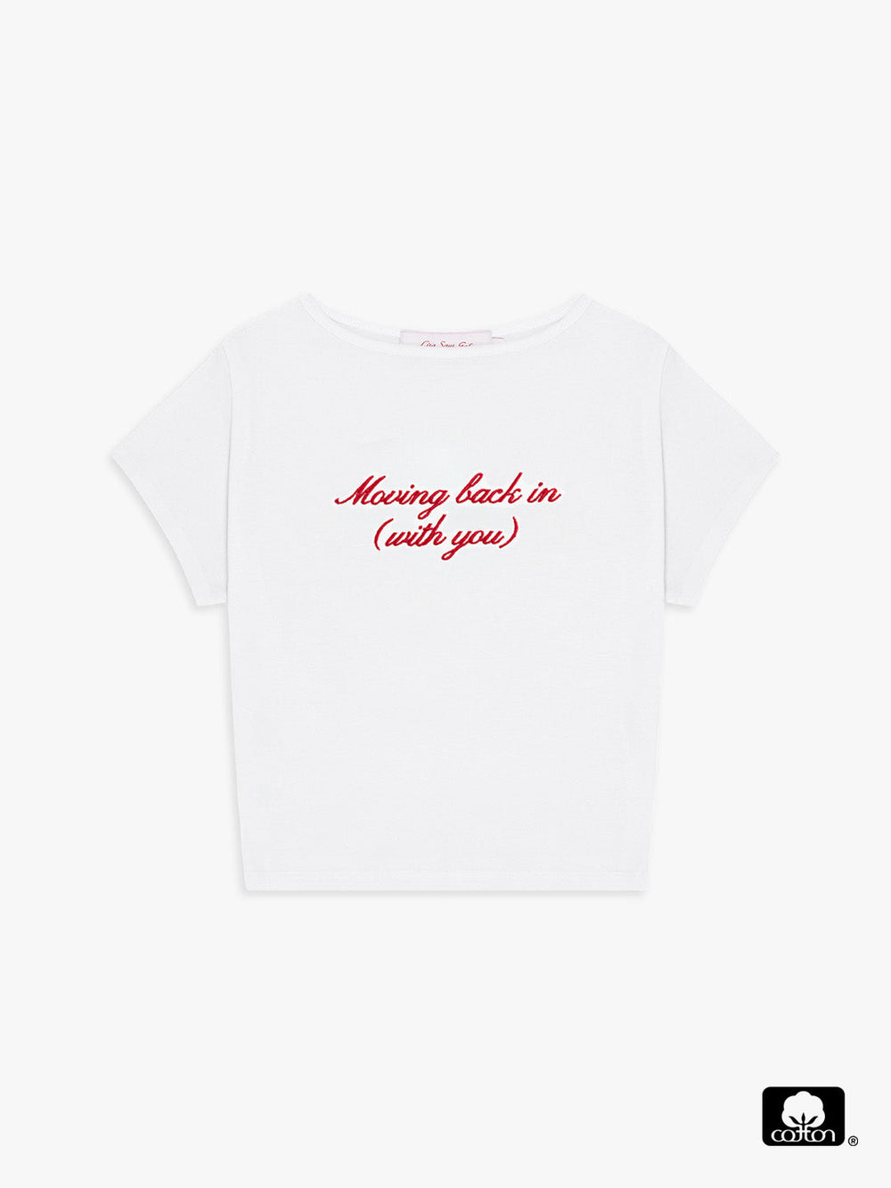 Cotton Tee - Moving back in (with you)