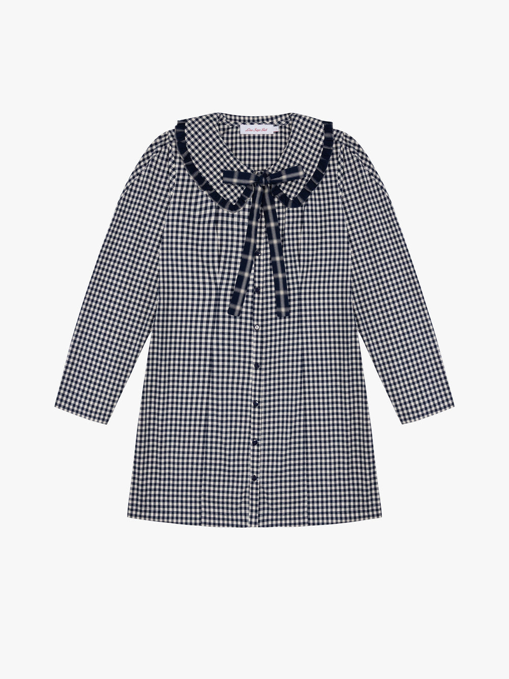 Piper Dress - Midnight Check Mix