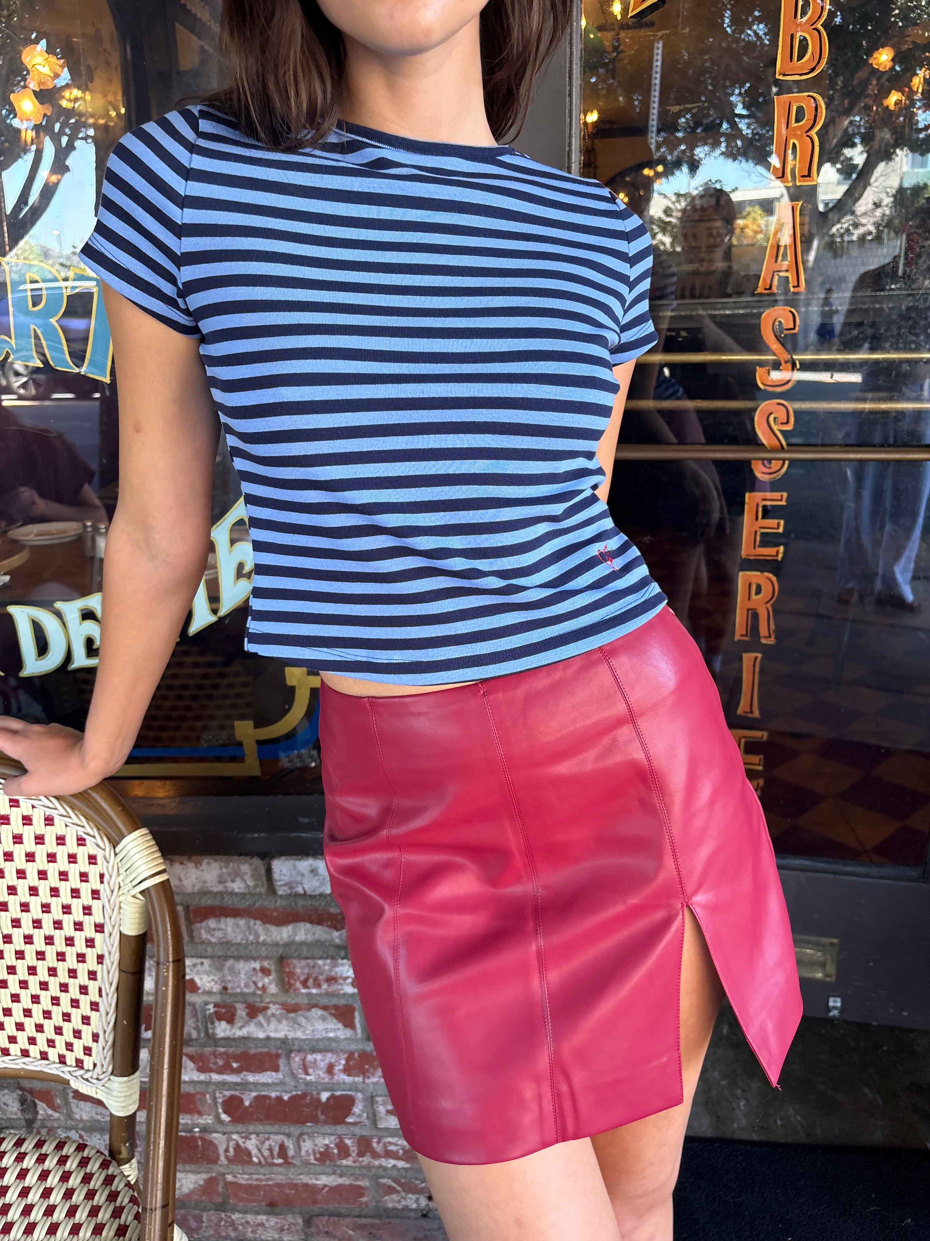 Jude Tee - Oxford Stripe