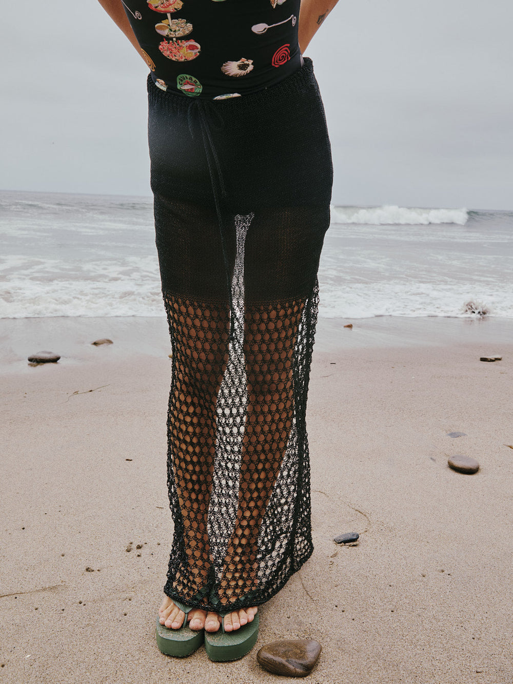 Elea Tricot Skirt - Black