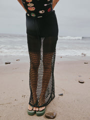 Elea Tricot Skirt - Black