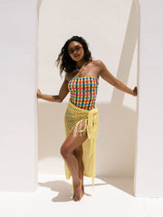 Pamela Sequins Pareo - Yellow